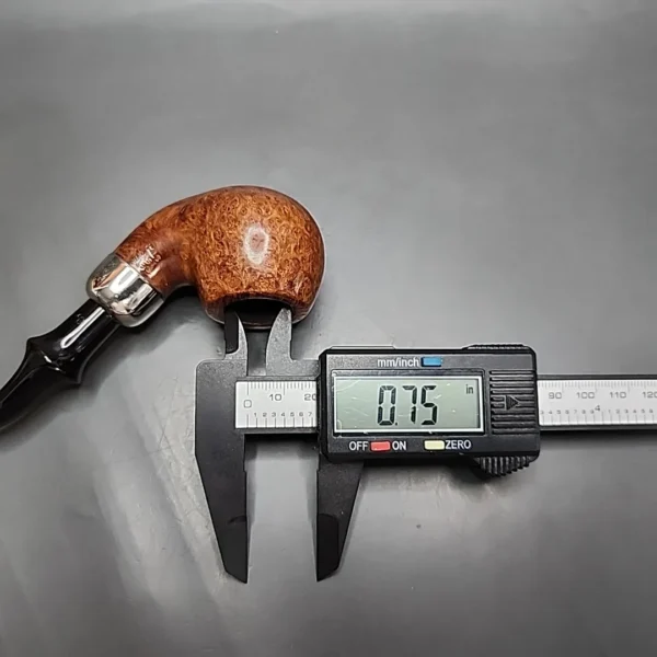 Peterson System Standard 303 Smooth Bent Apple Estate Briar Pipe, Irish Estates - Image 11