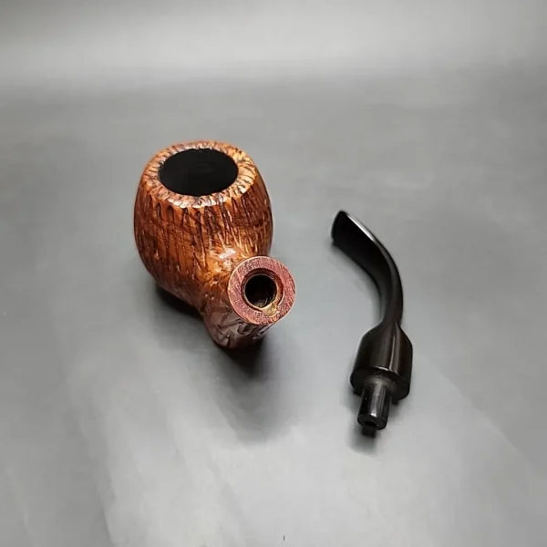 GBD Prodigy Corduroy 1480 Sitter Estate Briar Pipe, English Estates - Image 11