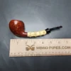 Ichi Kitahara Swimming Blowfish, Smooth Handmade Estate Briar Pipe, Japanese Estates [SOLD] - Image 11