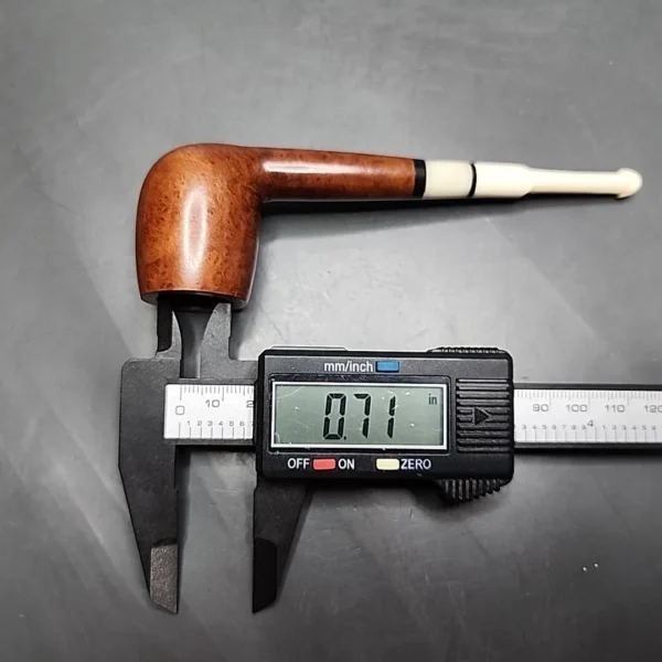 Paronelli Smooth Straight Billiard Estate Briar Pipe, Unsmoked - Image 11