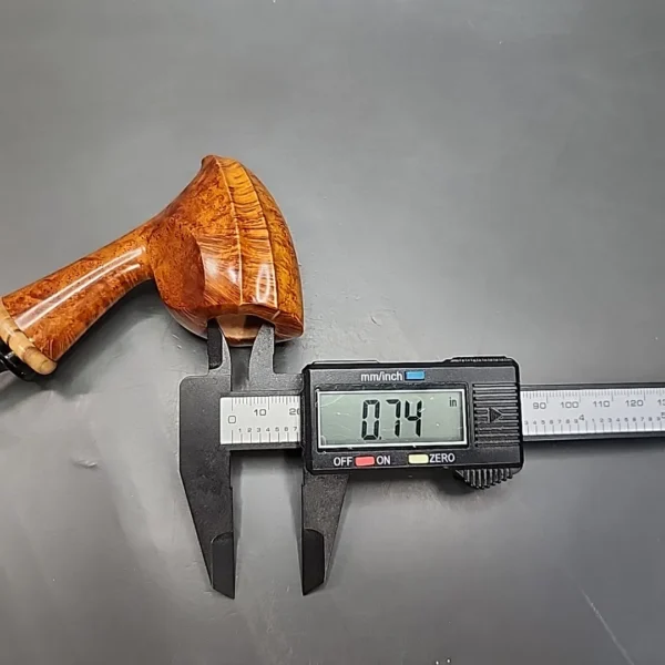 C Kent Joyce Smooth Sitter Handmade Estate Briar Pipe, Unsmoked - Image 11