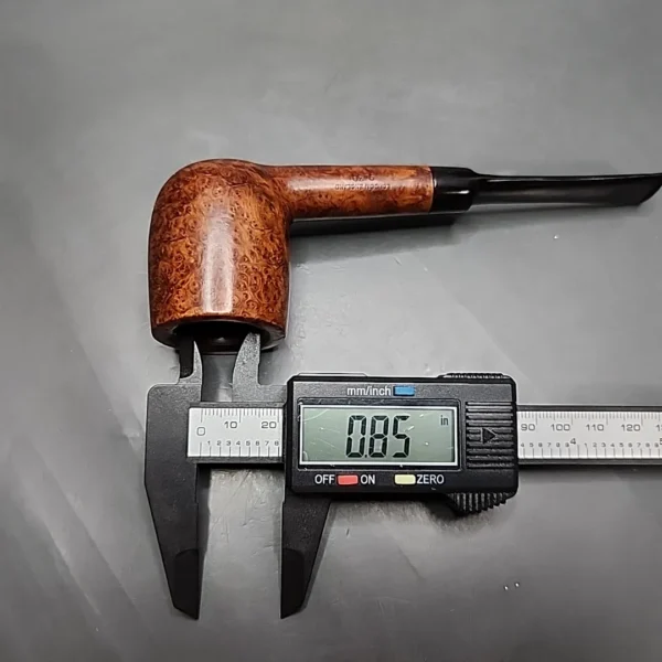 GBD Virgin 9436 Smooth Saddle Billiard Estate Briar Pipe, English Estates - Image 11