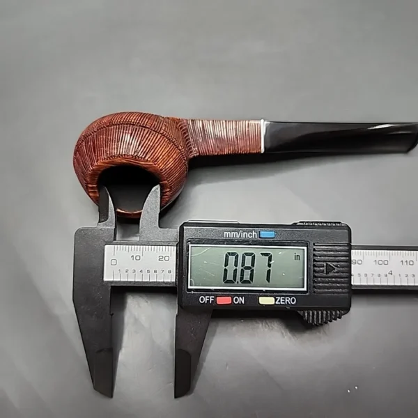 Kaywoodie Fine Line Straight Bulldog Estate Briar Pipe, American Estates [SOLD] - Image 11