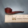 Mutcat Smooth Surfing Bulldog Handmade Briar Pipe, New - Image 11