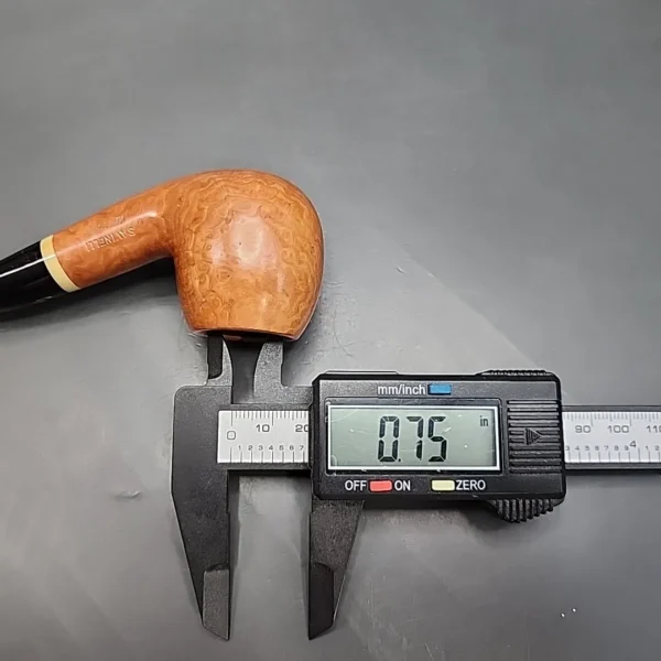 Savinelli Mattone 626 Smooth Bent Apple Briar Pipe, 6mm, New - Image 11