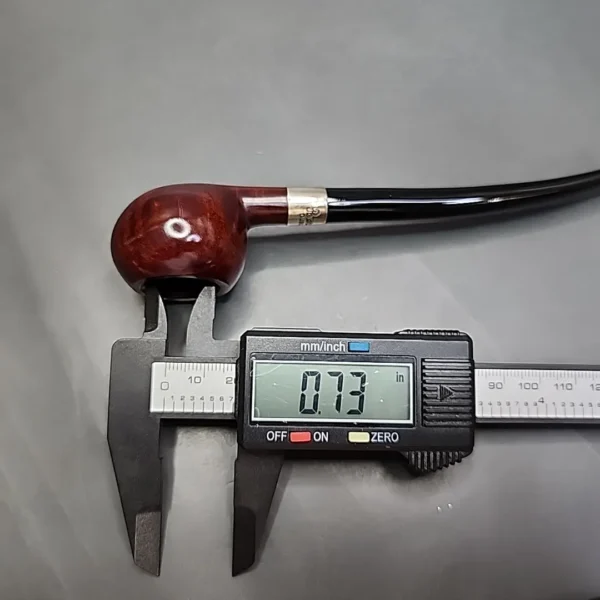Peterson Carroll of Carrollton 157/248 2024 Smooth Tomato Briar Pipe, New - Image 11