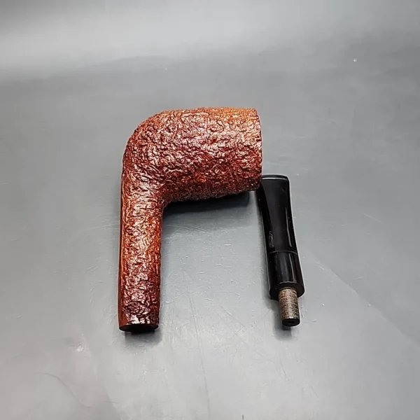 Ferndown Antique Bark 3 Star Lumberman Estate Briar Pipe, English Estates - Image 11