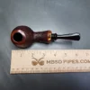 S. Senatorov Sandblasted Squat Brandy Estate Briar Pipe, Latvian Estates - Image 11