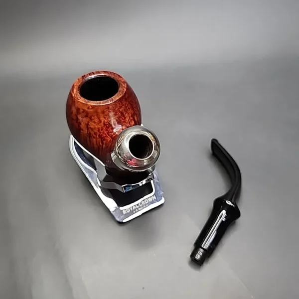 Peterson System Standard 302 Smooth Bent Apple Estate Briar Pipe, Fishtail, Irish Estates - Image 11