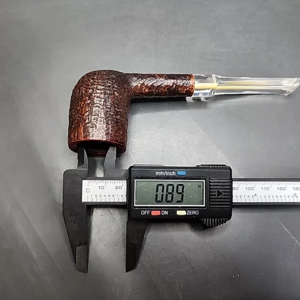 GBD Prehistoric 9438 Sandblasted Billiard Estate Briar Pipe, English Estates - Image 11