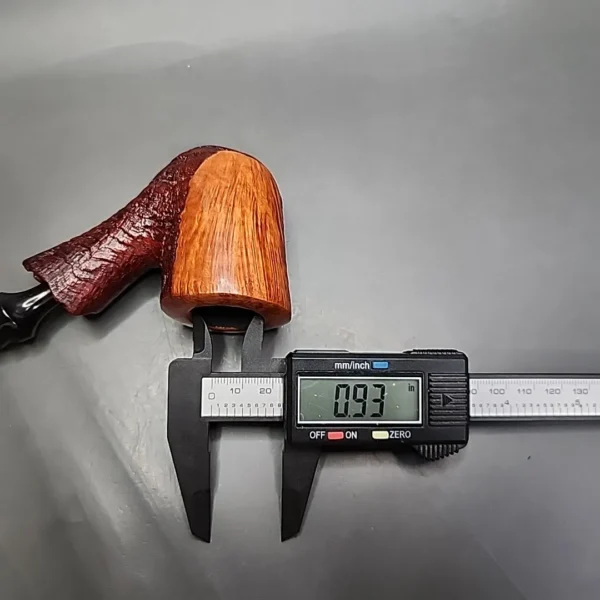 Savinelli Autograph 4 Partially Sandblasted Freehand Estate Briar, Pipe Unsmoked - Image 11