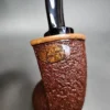 Scott Klein Sandblasted Tomato Estate Briar Pipe, Unsmoked - Image 11
