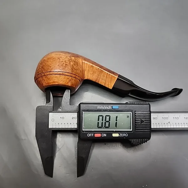 Peterson Kildare 80s Smooth Bent Bulldog Estate Briar Pipe, Italian Estates - Image 11