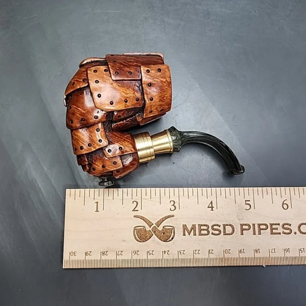 Moonlight Steampunk Oom Paul Handmade Briar Pipe, New - Image 11