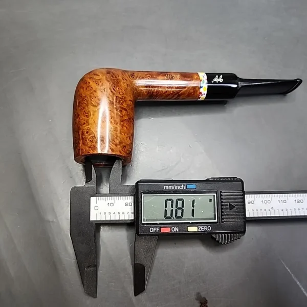 Gigi Giant Smooth Lovat Estate Briar Pipe Unsmoked, 9mm - Image 11
