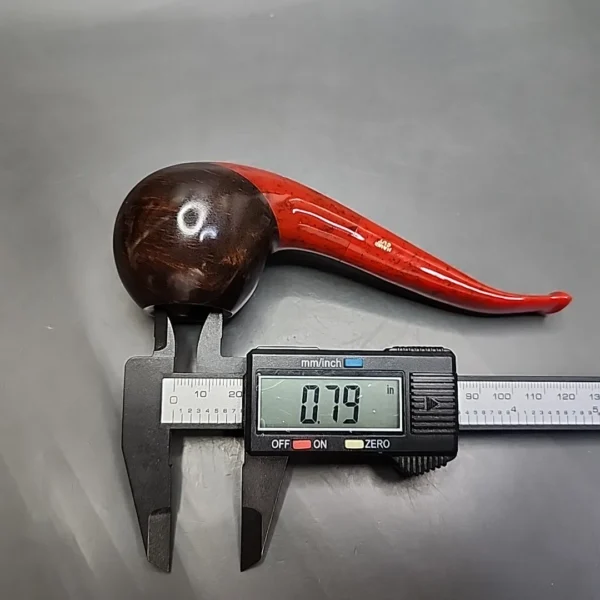 Chacom Volute Smooth Bent Apple Estate Briar Pipe, Unsmoked - Image 11