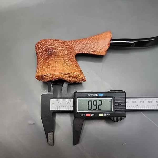 Sasieni Four Dot Sandblasted Freehand Estate Briar Pipe, English Estates - Image 11