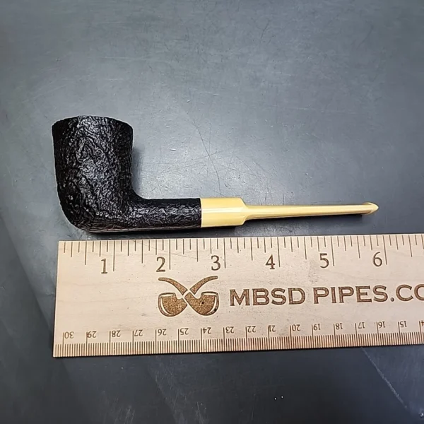 Dunhill Shell Briar 3205 w/ Galalith stem, Dublin Estate Briar Pipe, English Estates - Image 11