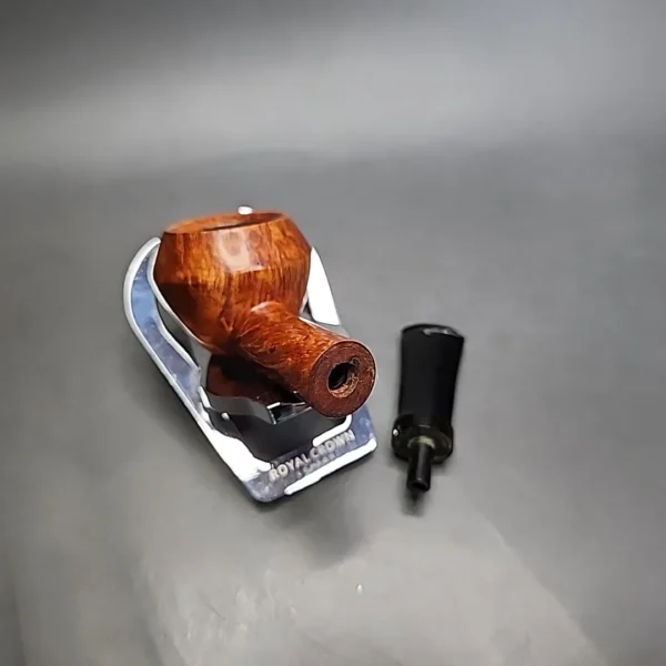 Bennie Joe Smooth Rhodesian Handmade Briar Pipe, New - Image 11