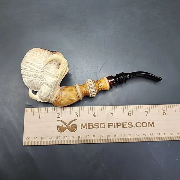 Magnum Claw Estate Block Meerschaum Pipe, Turkish Estates [SOLD] - Image 11