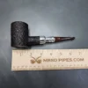 Ferndown Bark 3 Star Silver Spigot Poker Estate Briar Pipe, English Estates - Image 11