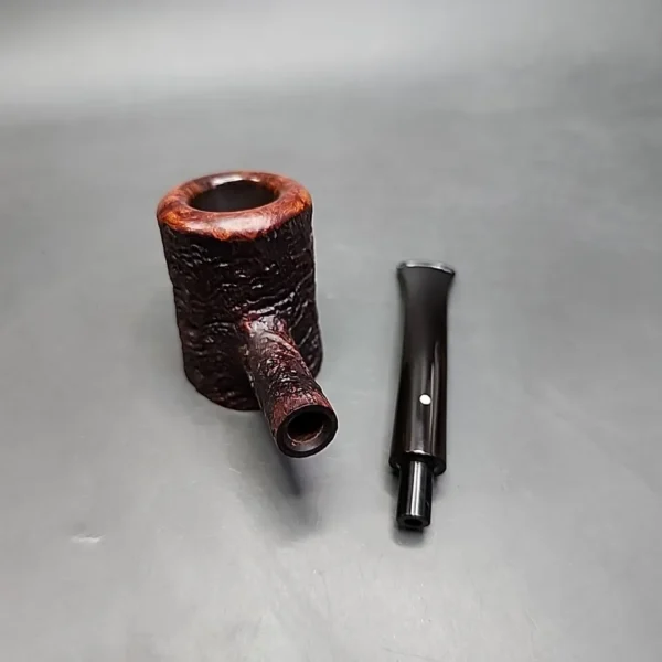 1960 Dunhill Shell 475 FT 4S Cherrywood Sitter Estate Briar Pipe, English Estates [SOLD] - Image 11