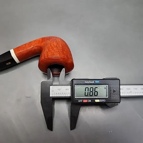 Chacom Artisan 413 Smooth Bent Dublin Estate Briar Pipe, Unsmoked [SOLD] - Image 11