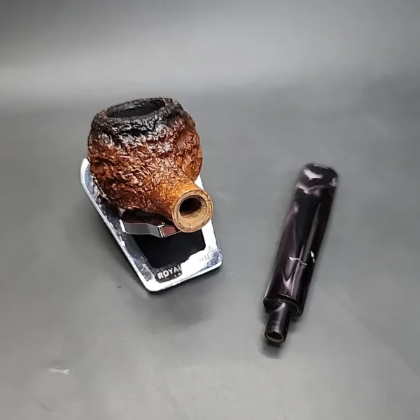 Caminetto Business Rusticated Prince Estate Briar Pipe, Italian Estates [SOLD] - Image 11