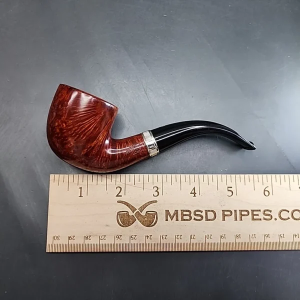 Astleys by Les Wood, Smooth Bent Billiard Estate Briar Pipe, Unsmoked [SOLD] - Image 11