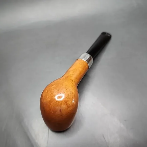 Astleys by Les Wood Smooth Army Mount Billiard Estate Briar Pipe, Unsmoked - Image 11