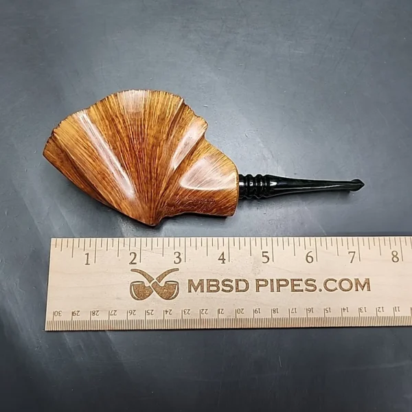 Tony Fillenwarth Smooth Straight Grain Freehand Estate Briar Pipe, Unsmoked [SOLD] - Image 11