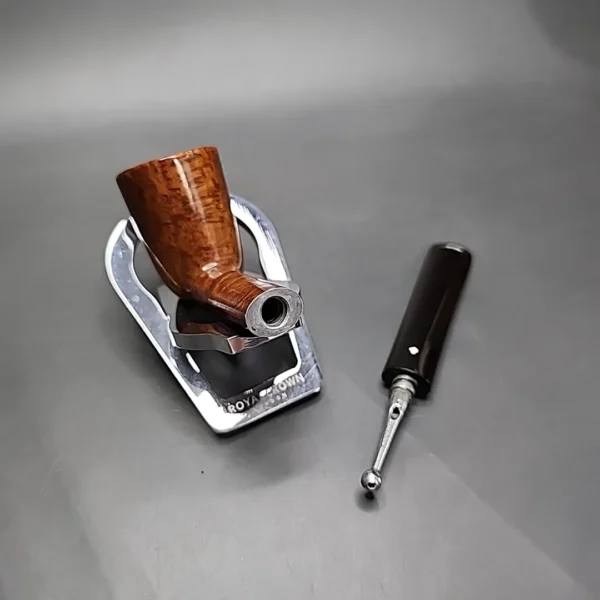 1930s KBB Kaywoodie Drinkless 1743 Smooth Dublin Estate Briar Pipe [SOLD] - Image 11