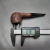 1920s Kaywoodie Thorn 7486B Rusticated Straight Apple Estate Briar Pipe [SOLD] - Image 11