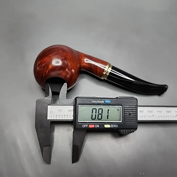 Vauen 3213 Smooth Pear Estate Briar Pipe, Unsmoked, 9mm - Image 11