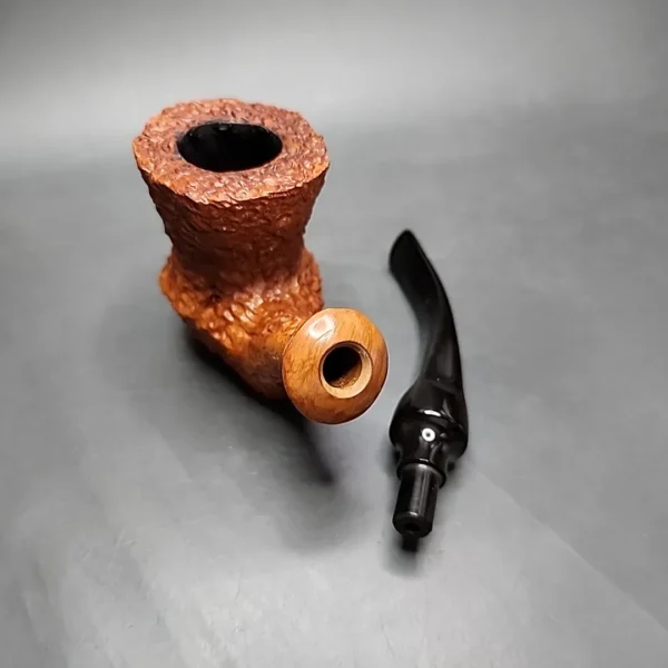 Butz Choquin Chatelaine Rusticated Freehand Estate Briar Pipe, French Estates [SOLD] - Image 12