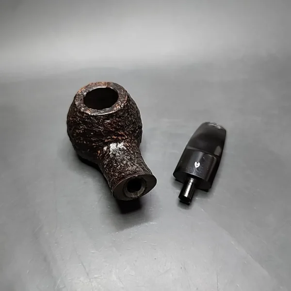 Astleys Rusticated Banker Estate Briar Pipe, English Estates - Image 12