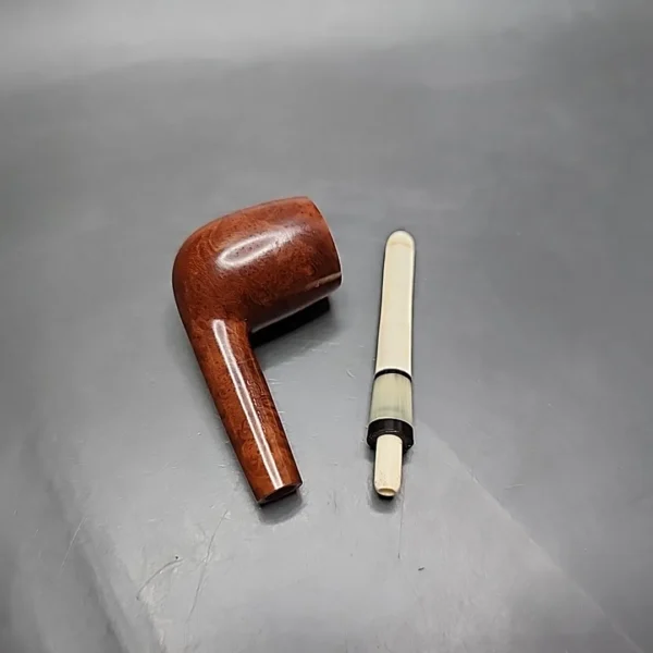 Paronelli Smooth Straight Billiard Estate Briar Pipe, Unsmoked - Image 12
