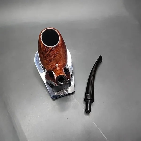 Stanwell Royal Prince 02 Smooth Bent Egg Estate Briar Pipe, Danish Estates - Image 12