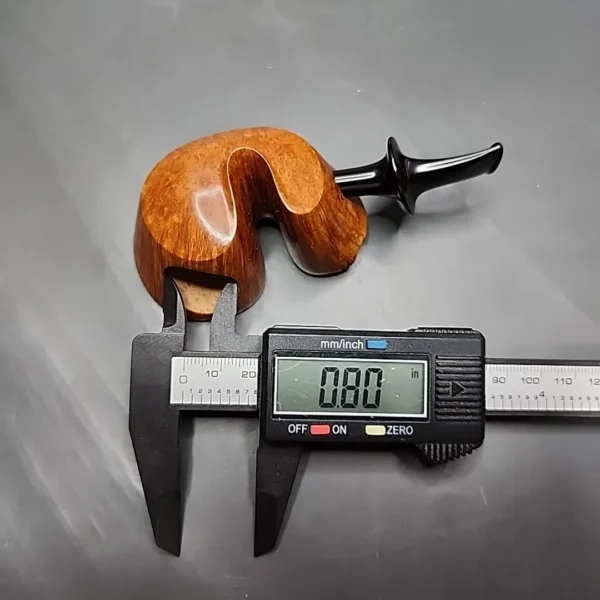 Konstantin Shekita Smooth Snail w/ Plateau Estate Briar Pipe, Unsmoked - Image 12