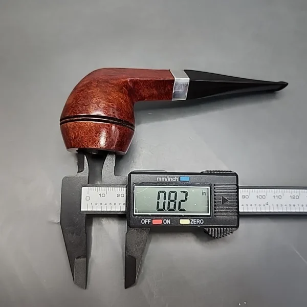 Astleys by Les Wood Canted Bulldog Estate Briar Pipe, Unsmoked [SOLD] - Image 12