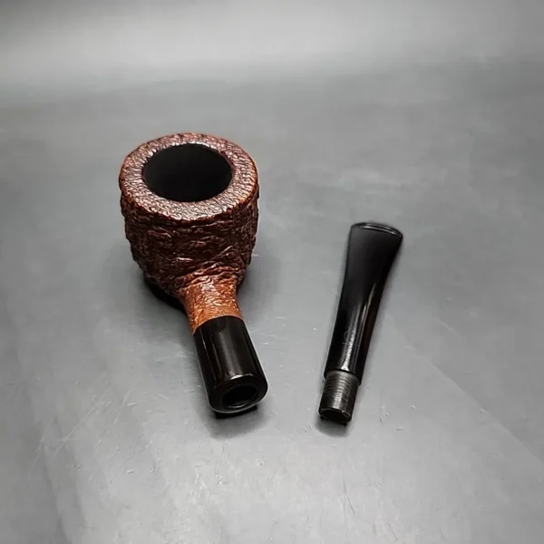 Savinelli Capri Bruna 121 Bent Pot Estate Briar Pipe, Italian Estates - Image 12