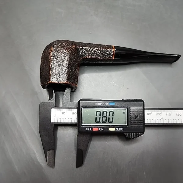 Savinelli Octavia R 3 Rusticated Panel Estate Briar Pipe, Italian Estates - Image 12