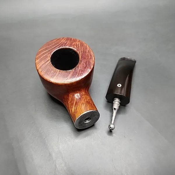 Kaywoodie Handmade "Paul Bunyan" Wide Pot Estate Briar Pipe, 4Hole Stinger, American Estates - Image 12
