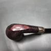Savinelli 130th Anniversary Sandblasted Bent Billiard Estate Briar Pipe, Unsmoked - Image 12