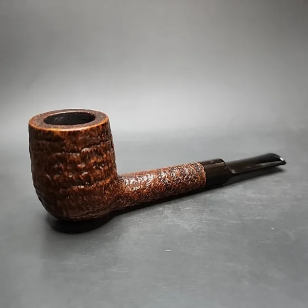 Sasieni Windsor 55s Sandblasted Saddle Billiard Estate Briar Pipe, English Estates - Image 12