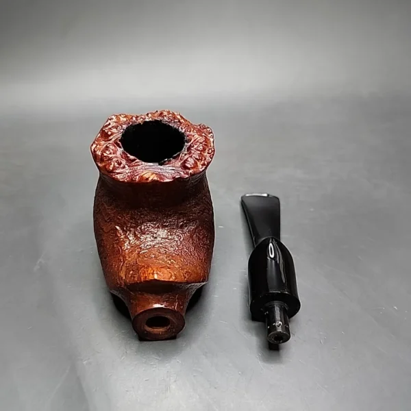 1948 Comoy's Olympic Sandblasted Freehand Estate Briar Pipe, English Estates - Image 12