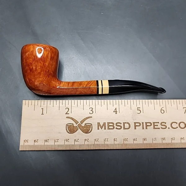 Chacom Hexagone 859 Sandblasted Bent Dublin Estate Briar Pipe, Unsmoked [SOLD] - Image 12