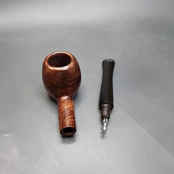 Vielle Bruyere Courrieu Cogolin Straight Apple Estate Briar Pipe, French Estates - Image 12