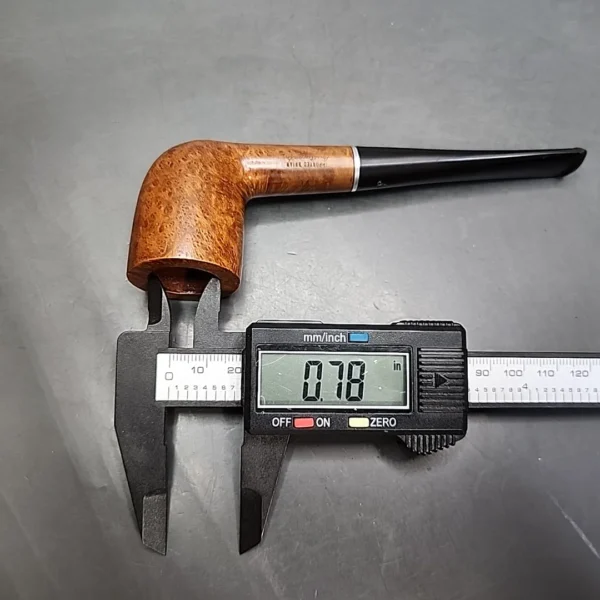 Van Roy Magic Cake Smooth Dublin Estate Briar Pipe, Unsmoked - Image 12