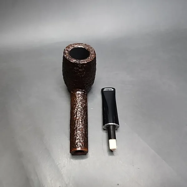 Rossi by Savinelli Sera Rusticated Canadian Briar Pipe, 6mm, New - Image 12